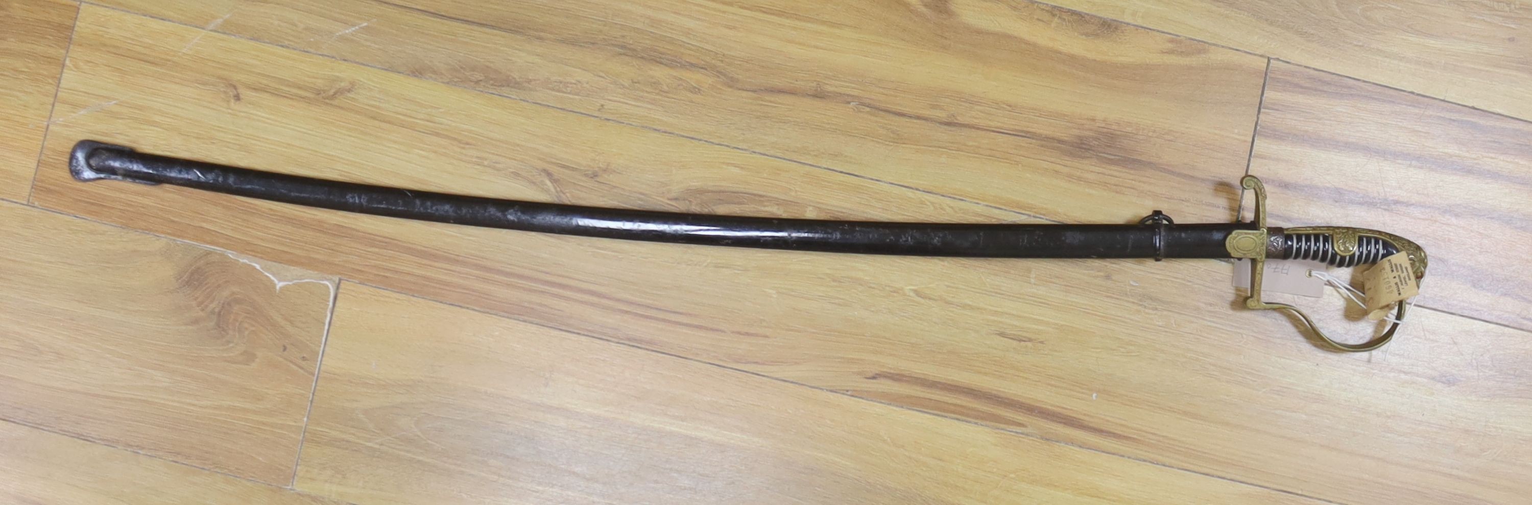 A WWII Third Reich sword, length 101cm